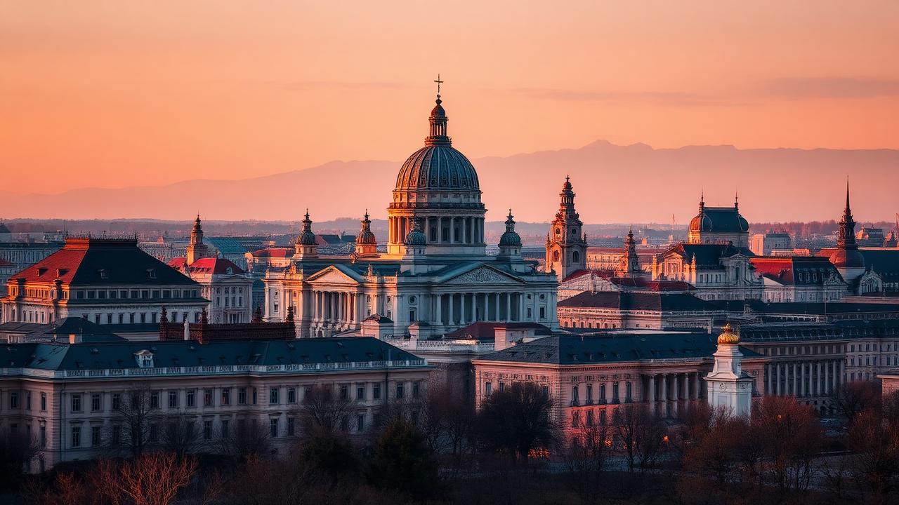 Vienna, Austria city view