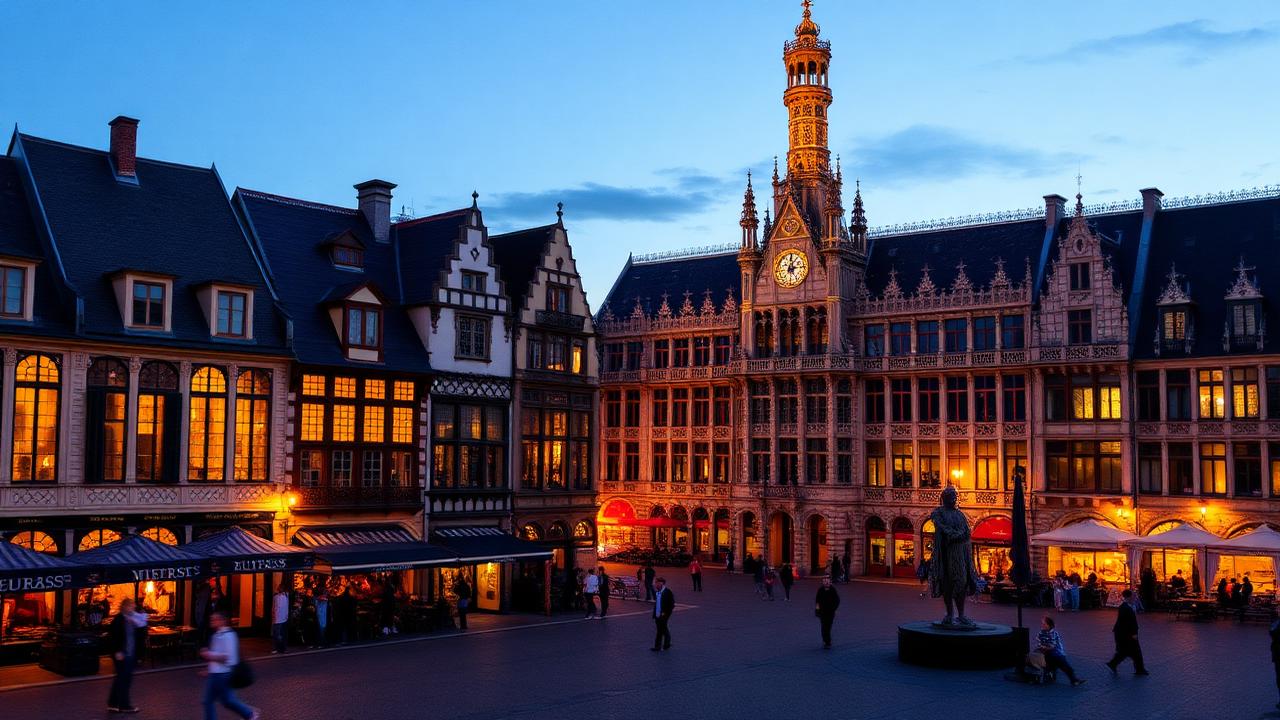 Brussels, Belgium city view