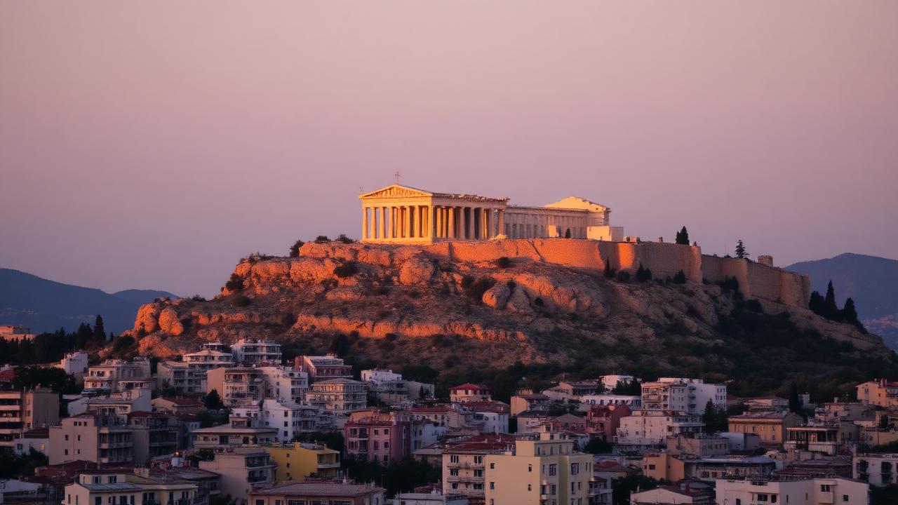 Athens, Greece city view