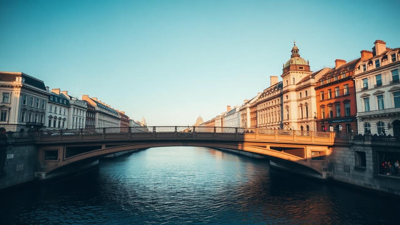 Dublin, Ireland city view