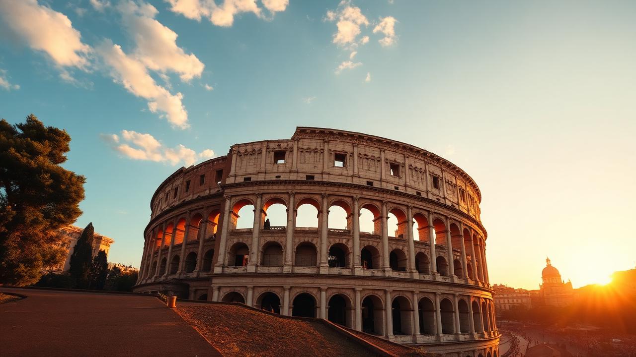 Rome, Italy city view