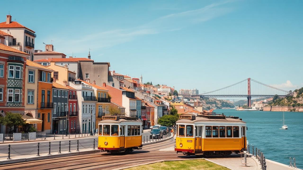 Lisbon, Portugal city view