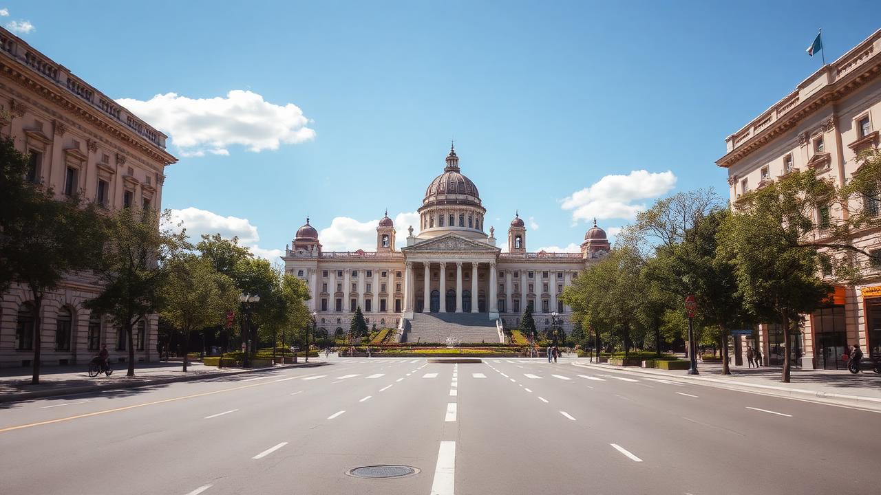 Bucharest, Romania city view