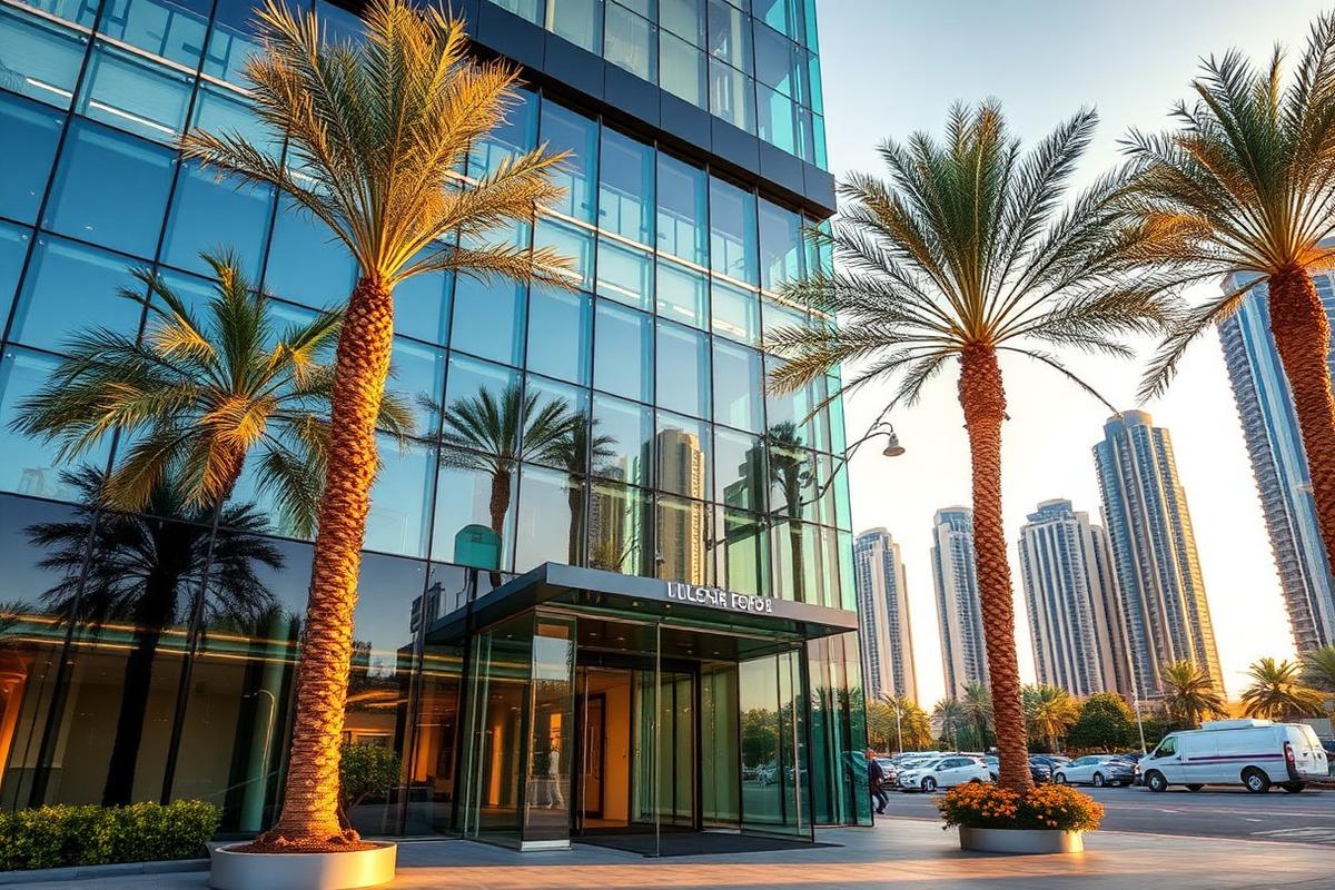 UpHire Dubai office building exterior