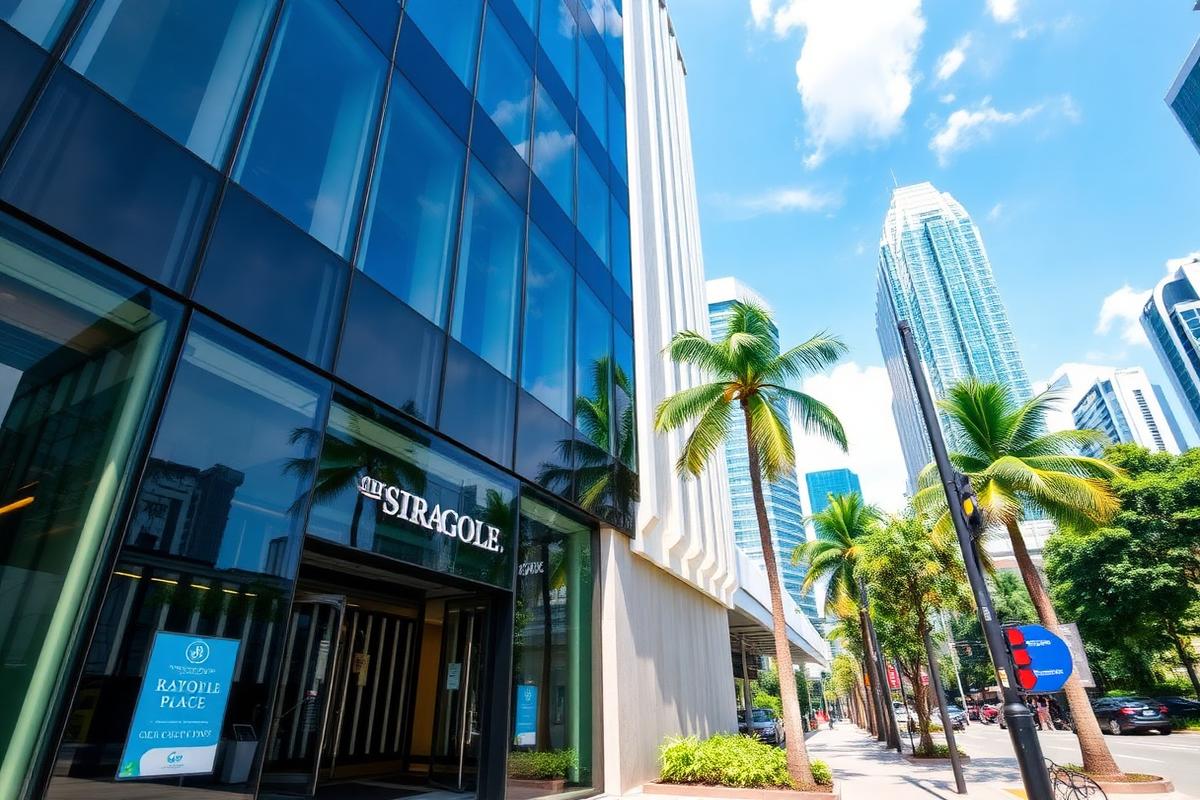 UpHire Singapore office building exterior